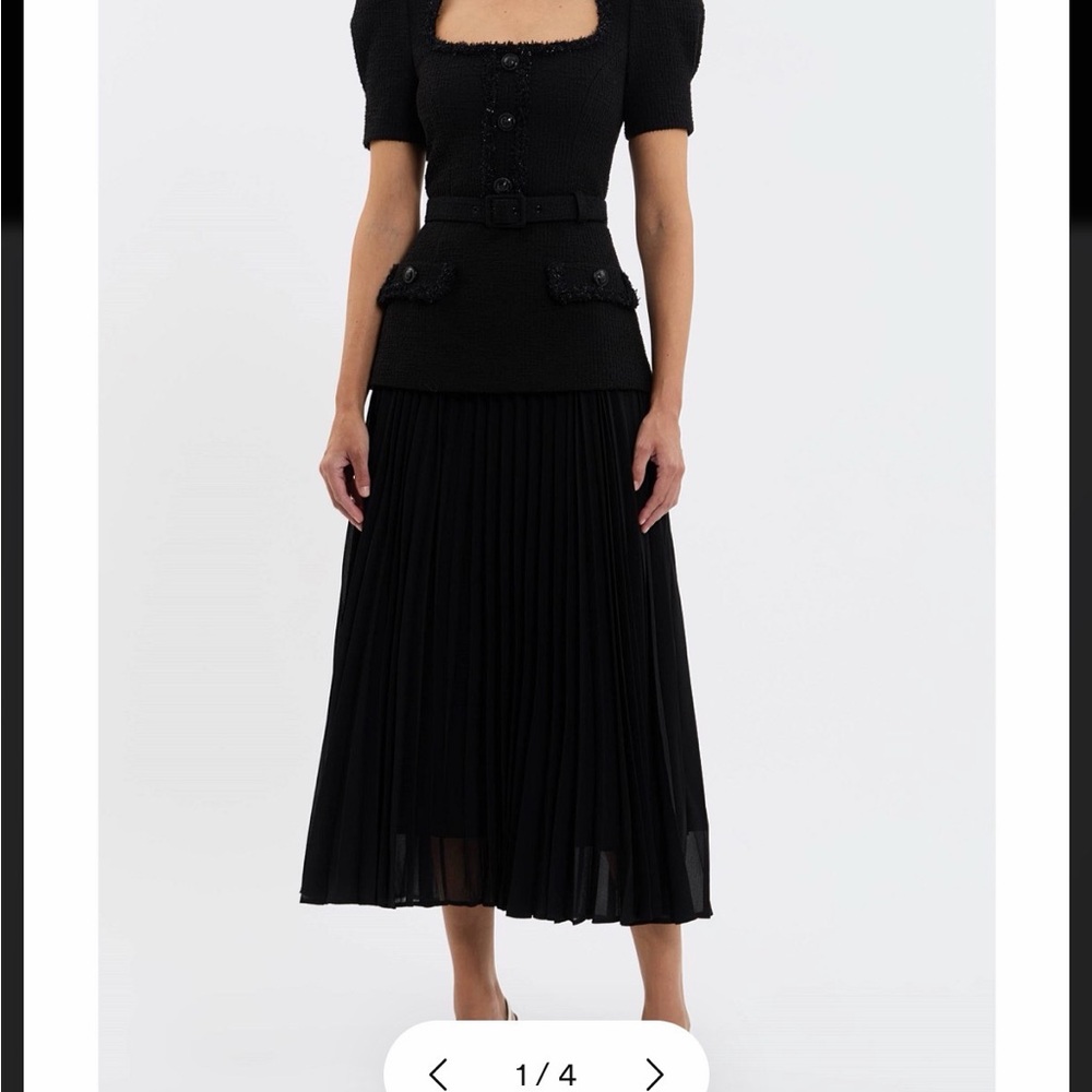 Rebecca Vallance Zariah midi dress US 4 NWT